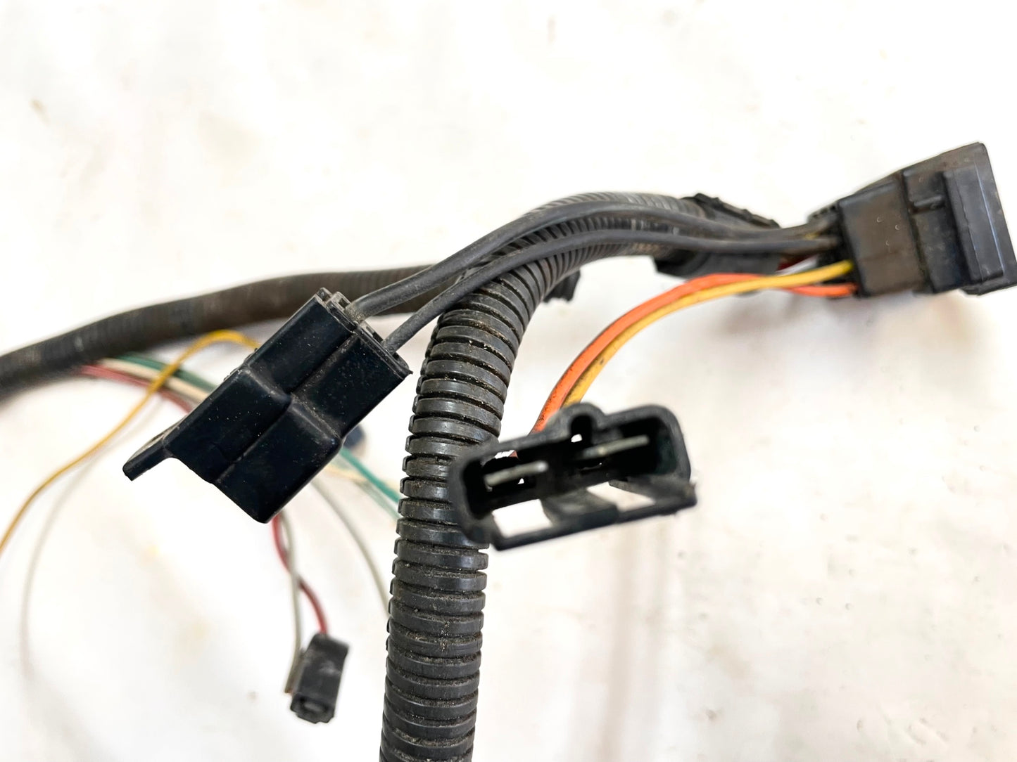 Jeep CJ headlight wiring harness PLUG END ONLY 76-81 CJ5 CJ7 grill lights