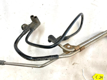 Jeep TJ Wrangler 4.0 fuel lines Engine Fuel Rail to Frame stainless fits 03-06
