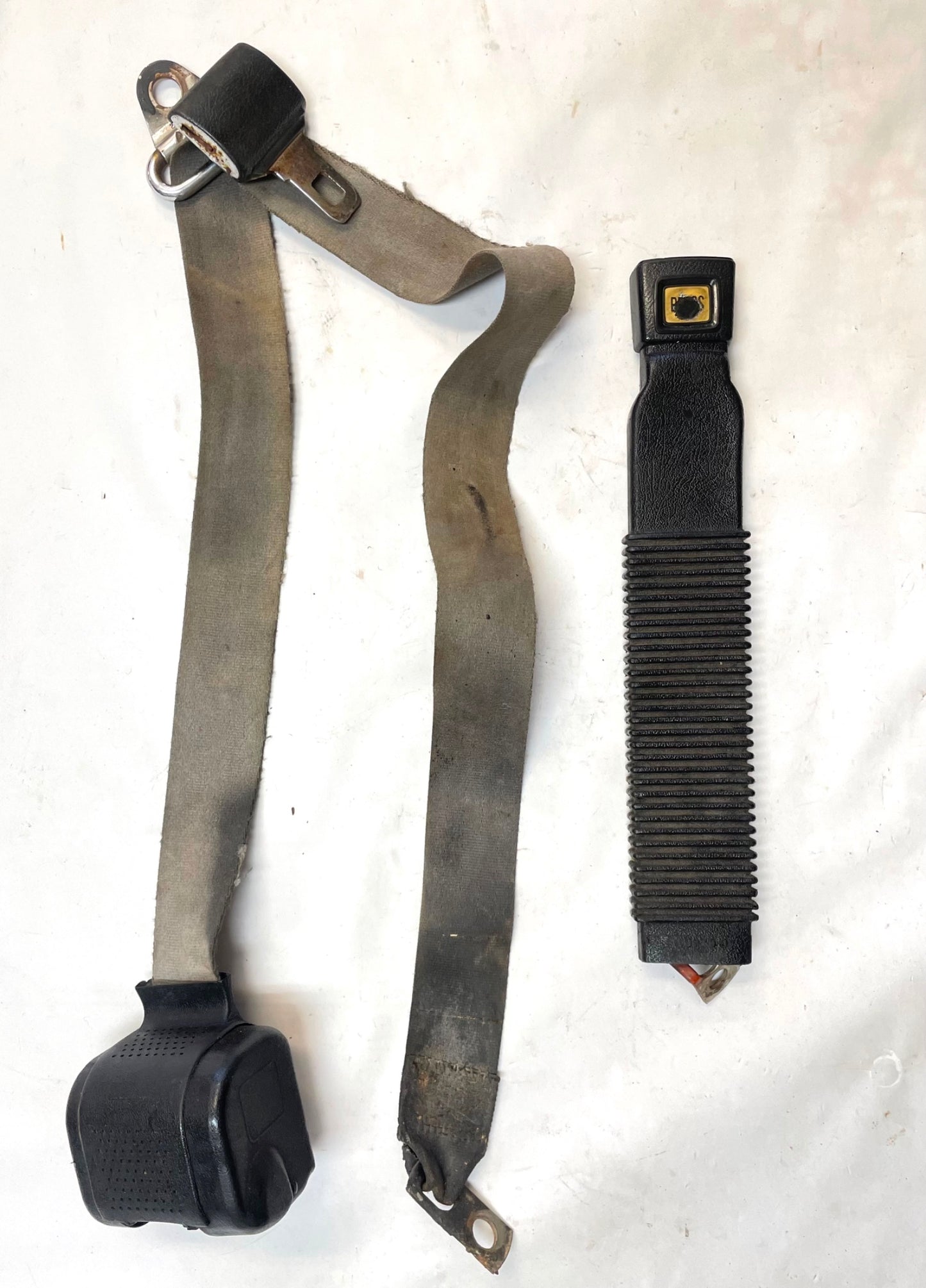 Jeep CJ5 CJ7 front seat belt shoulder harness retractor female buckle FREE SHIP