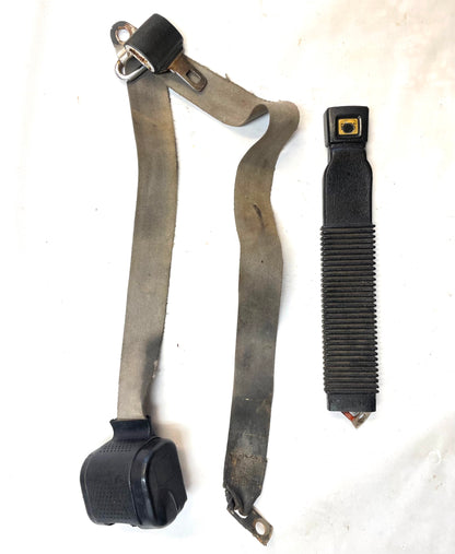 Jeep CJ5 CJ7 front seat belt shoulder harness retractor female buckle FREE SHIP