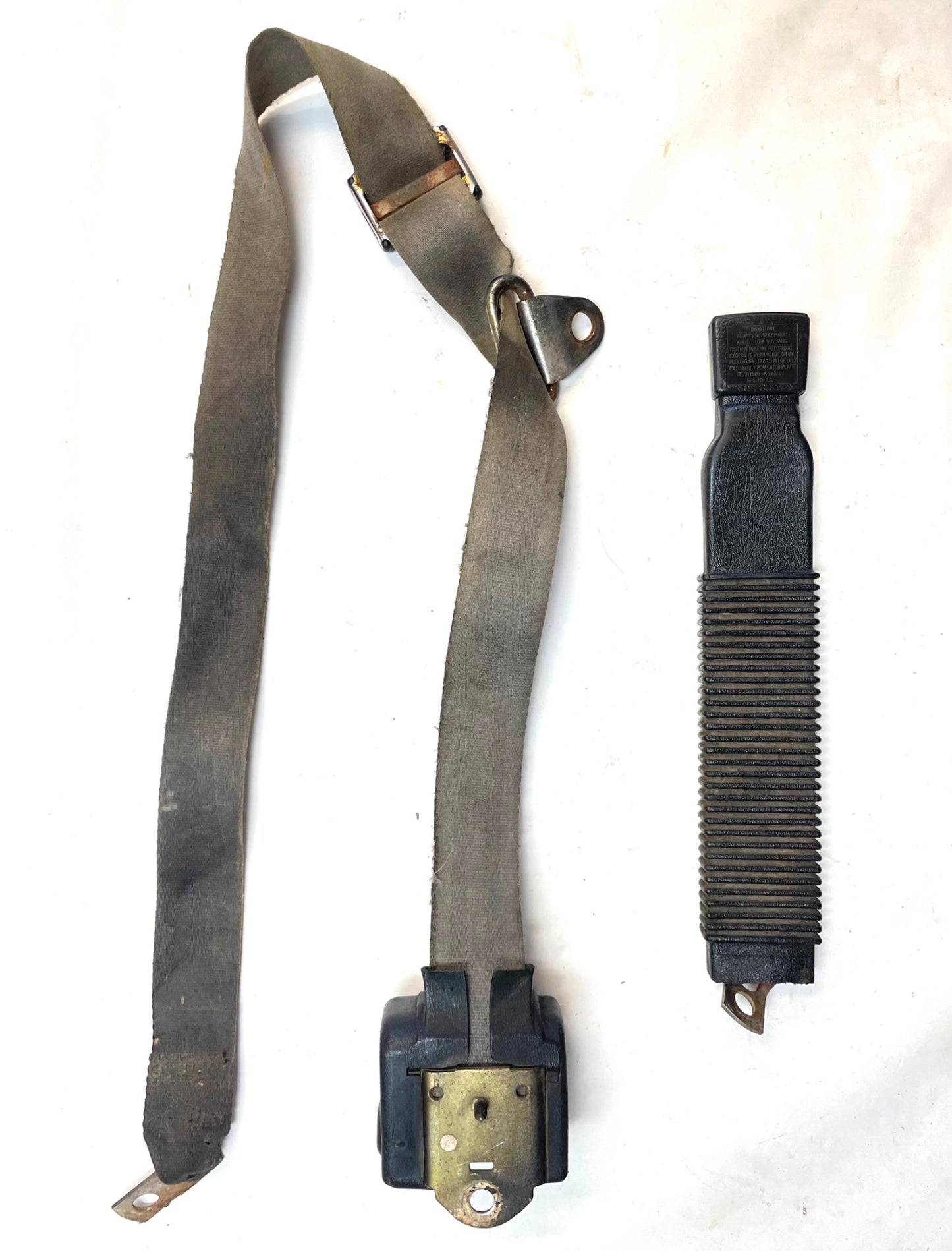 Jeep CJ5 CJ7 front seat belt shoulder harness retractor female buckle FREE SHIP