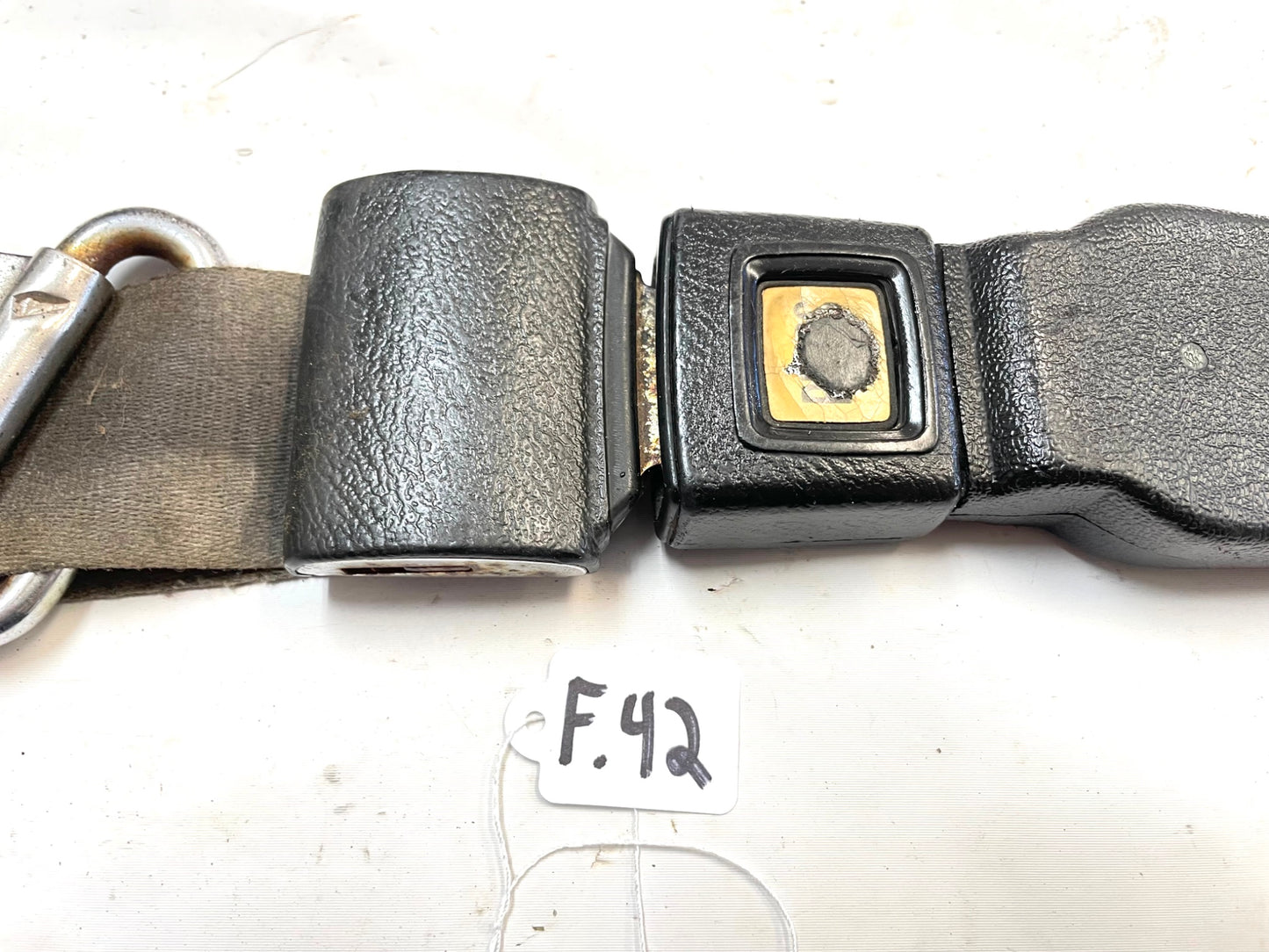 Jeep CJ5 CJ7 front seat belt shoulder harness retractor female buckle FREE SHIP