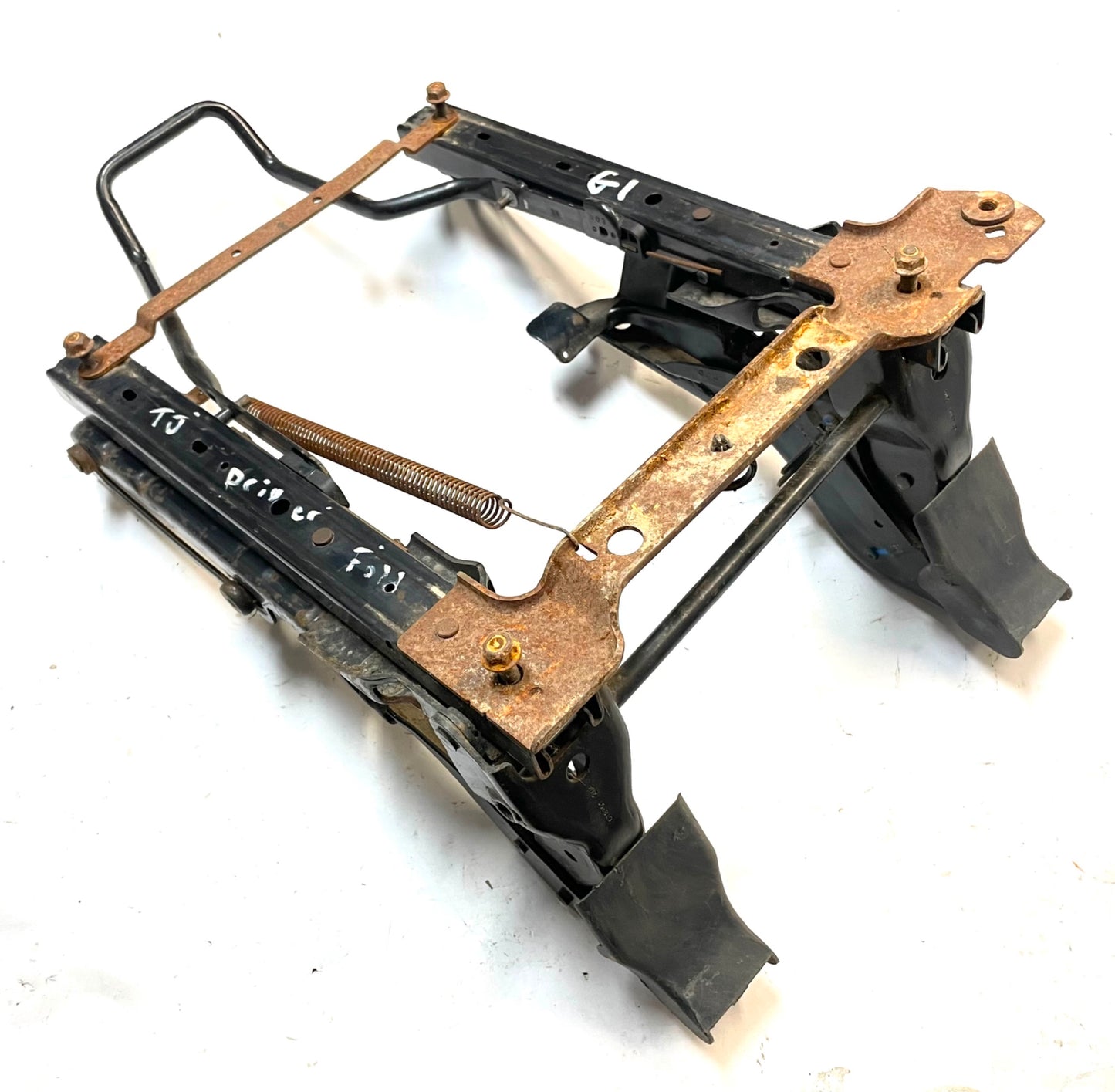 Jeep TJ Folding Driver Seat Bracket with slider fits 97-02 Wrangler LEFT FRONT