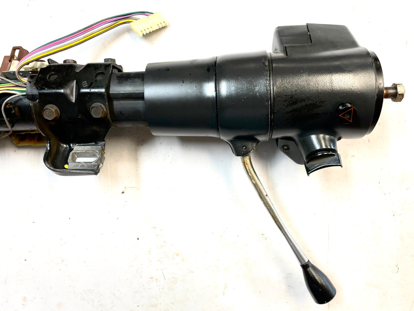 Jeep YJ Tilt Automatic Steering Column trim grey 87-95 Wrangler READ AD