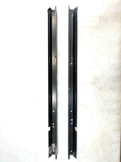 Jeep YJ Soft top side channel track body rails 87-95 Wrangler FACTORY FREE SHIP