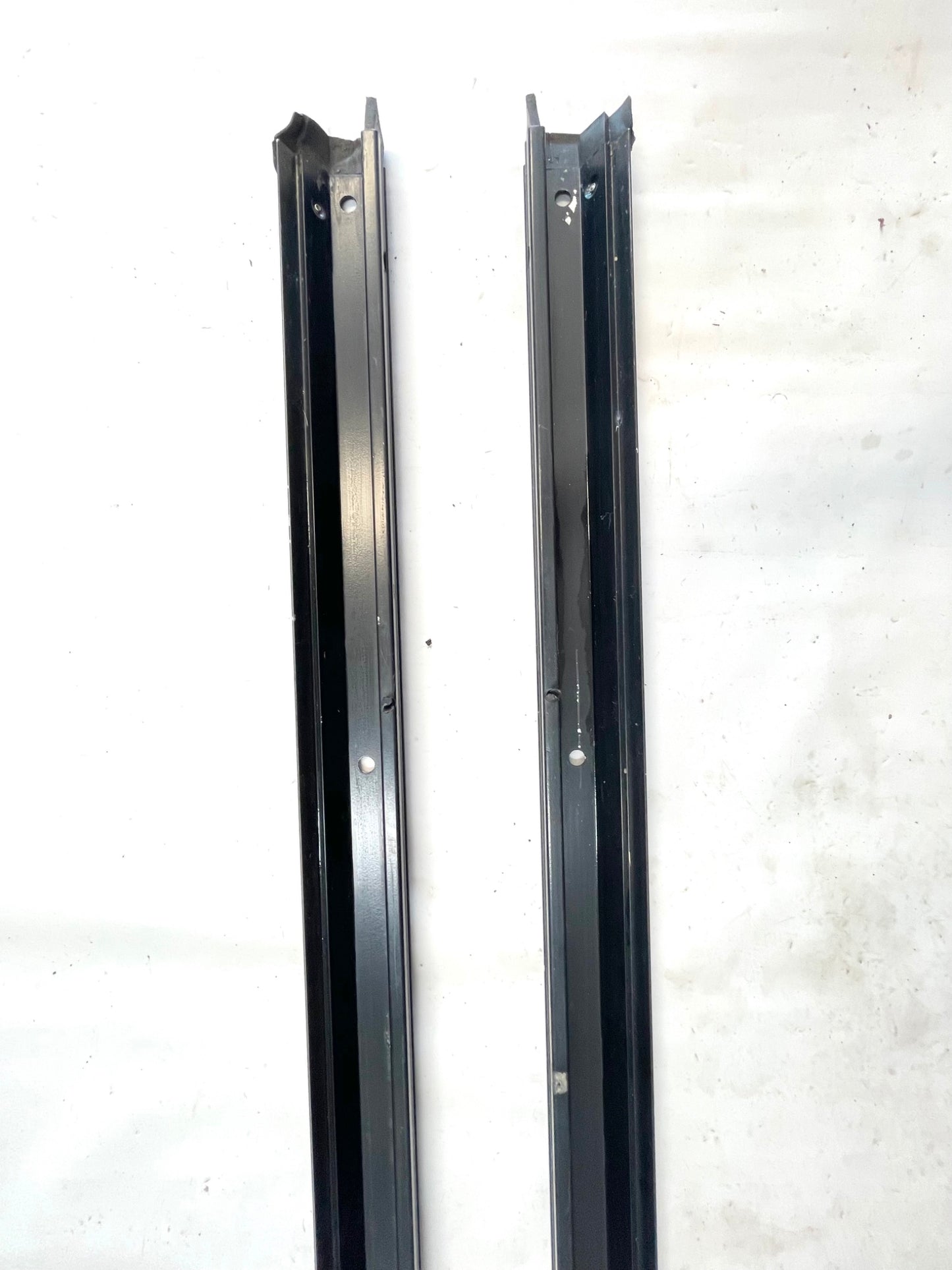 Jeep YJ Soft top side channel track body rails 87-95 Wrangler FACTORY FREE SHIP