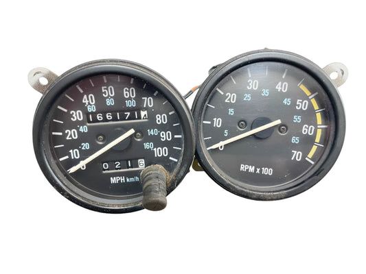 Jeep YJ Wrangler Speedometer Tachometer Gauge Gauges 166,171 FREE SHIPPING
