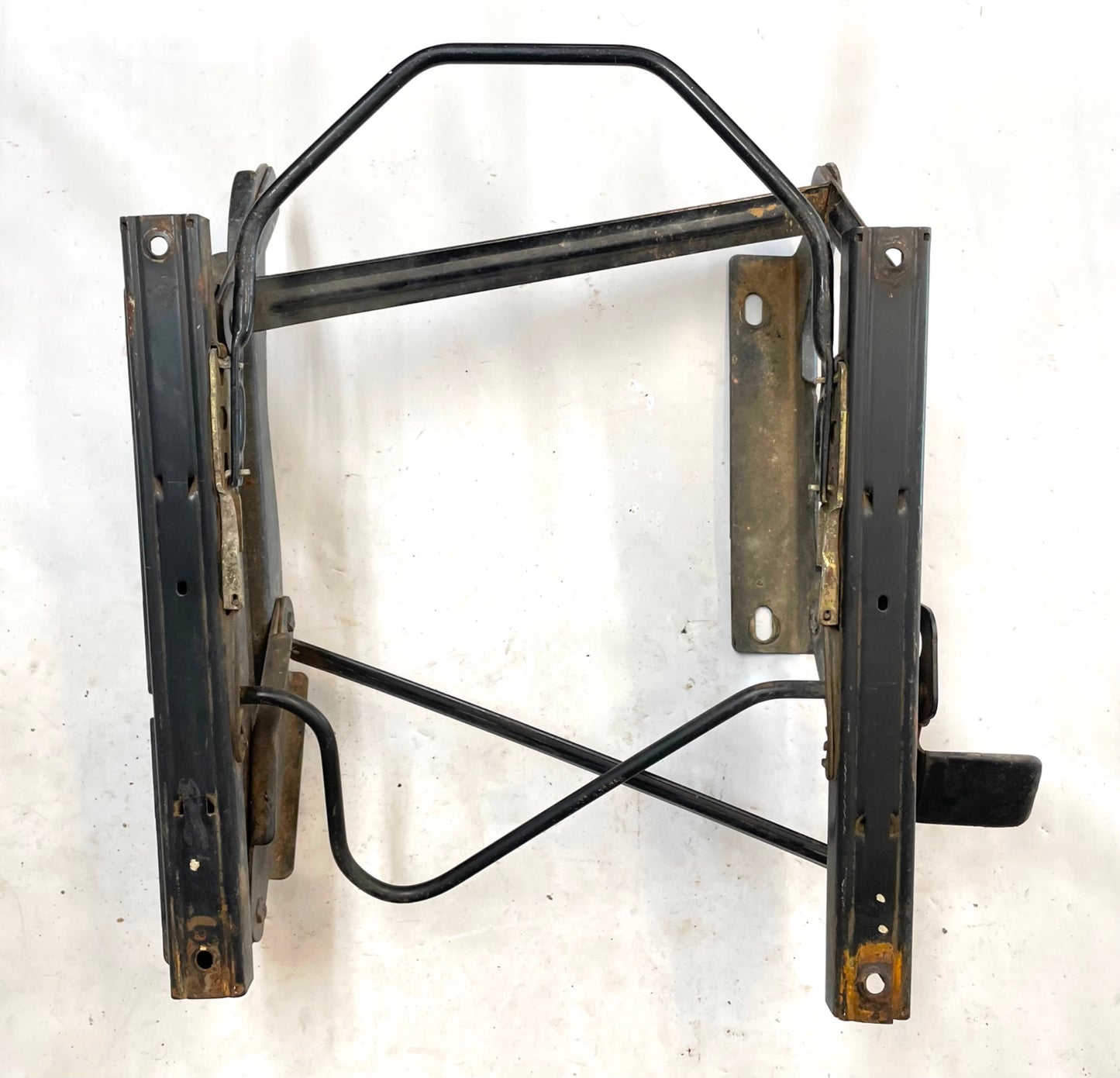 Jeep YJ passenger seat bracket with slider 91 92 93 94 95 Wrangler front folds