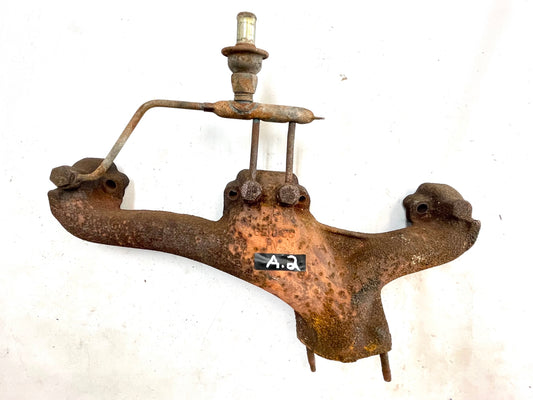 Jeep V8 Exhaust Manifold left AMC CJ5 CJ7 304 3210159 driver side with air tubes