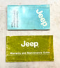 84 Jeep Wagoneer J10 J20 Truck Owners Manual - Original - Free Shipping!