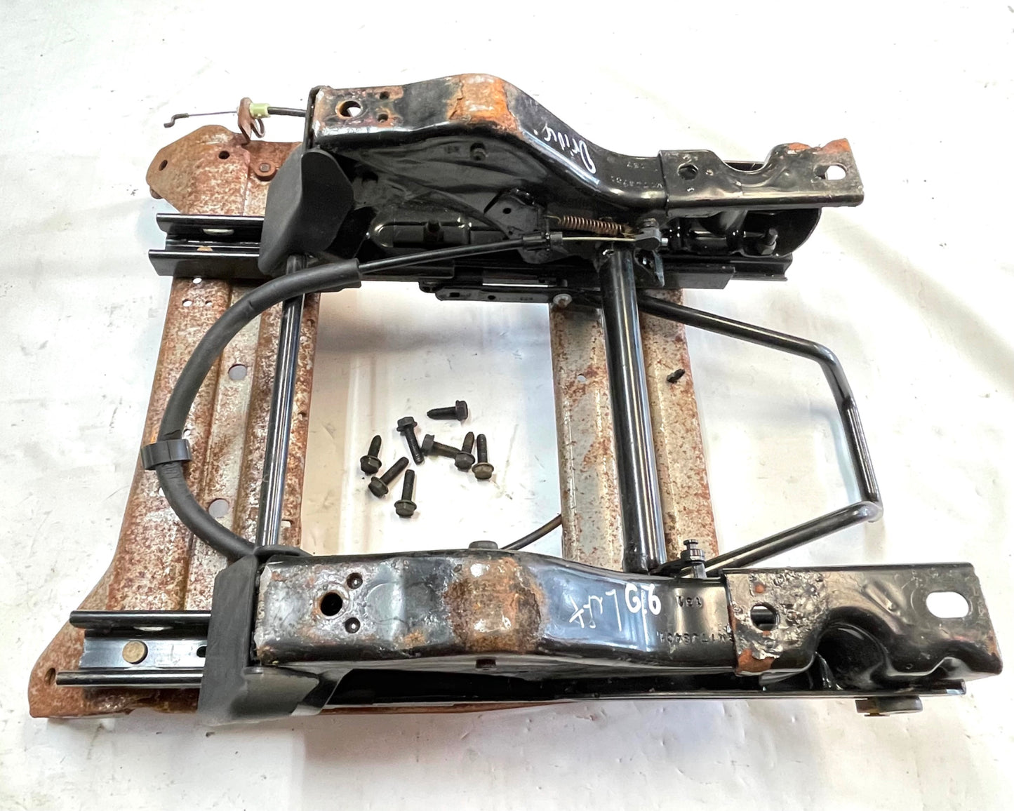 Jeep TJ Seat Bracket with Slider 03-06 Wrangler Driver front left side