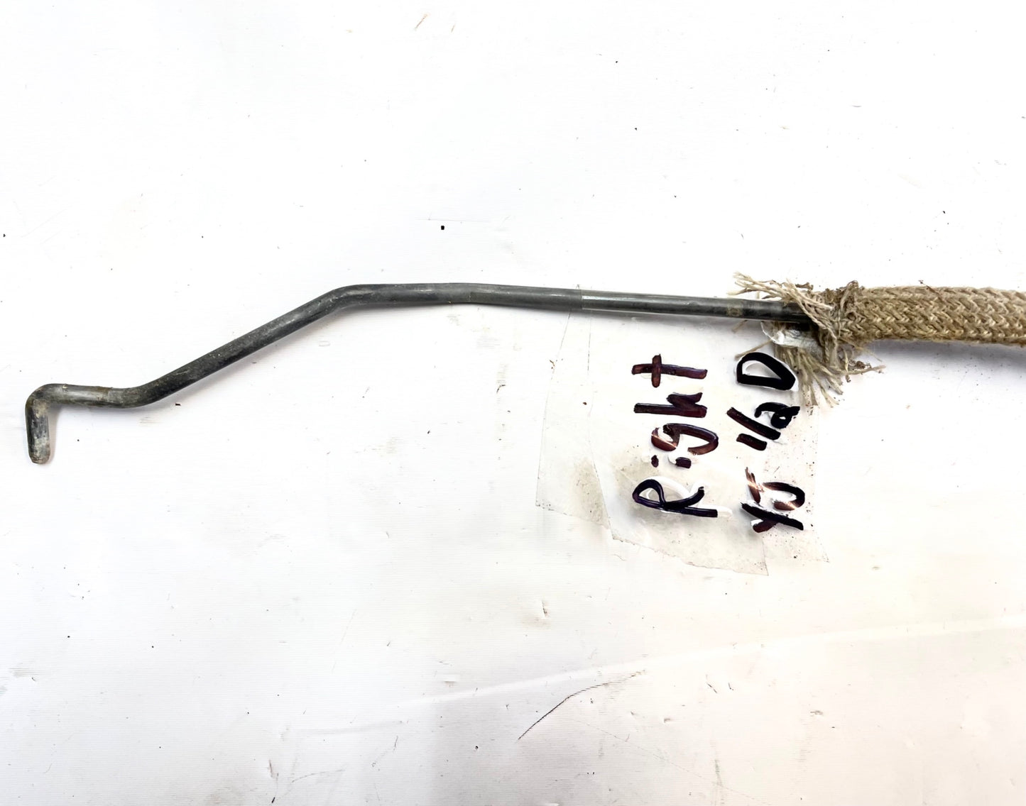 Jeep YJ Wrangler passenger side HALF door rod 87 88 89? NO KEY LOCK handle