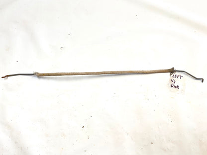 Jeep YJ Wrangler driver side HALF door rods 87 88 89? NO KEY LOCK handle rod