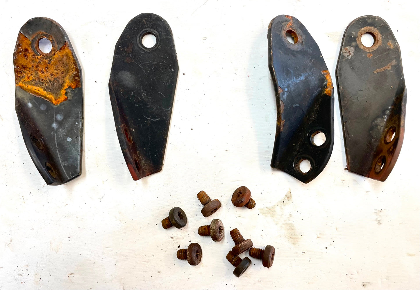 Jeep CJ Side Mirror Mount bracket CJ5 CJ7 CJ8 with torx screws windshield hinge