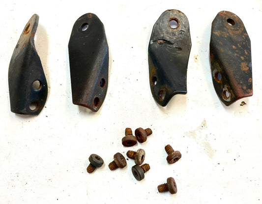 Jeep CJ Side Mirror Mount bracket CJ5 CJ7 CJ8 with torx screws windshield hinge