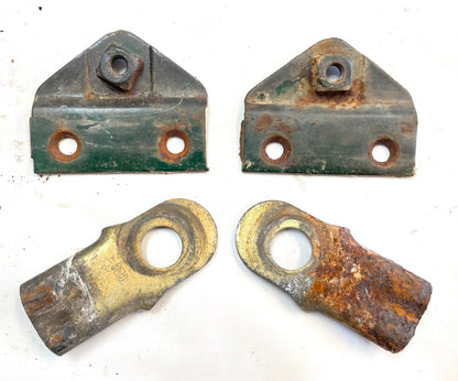 Jeep CJ7 CJ8 tailgate cable brackets tail gate brackets latches fits 76-86 CJ