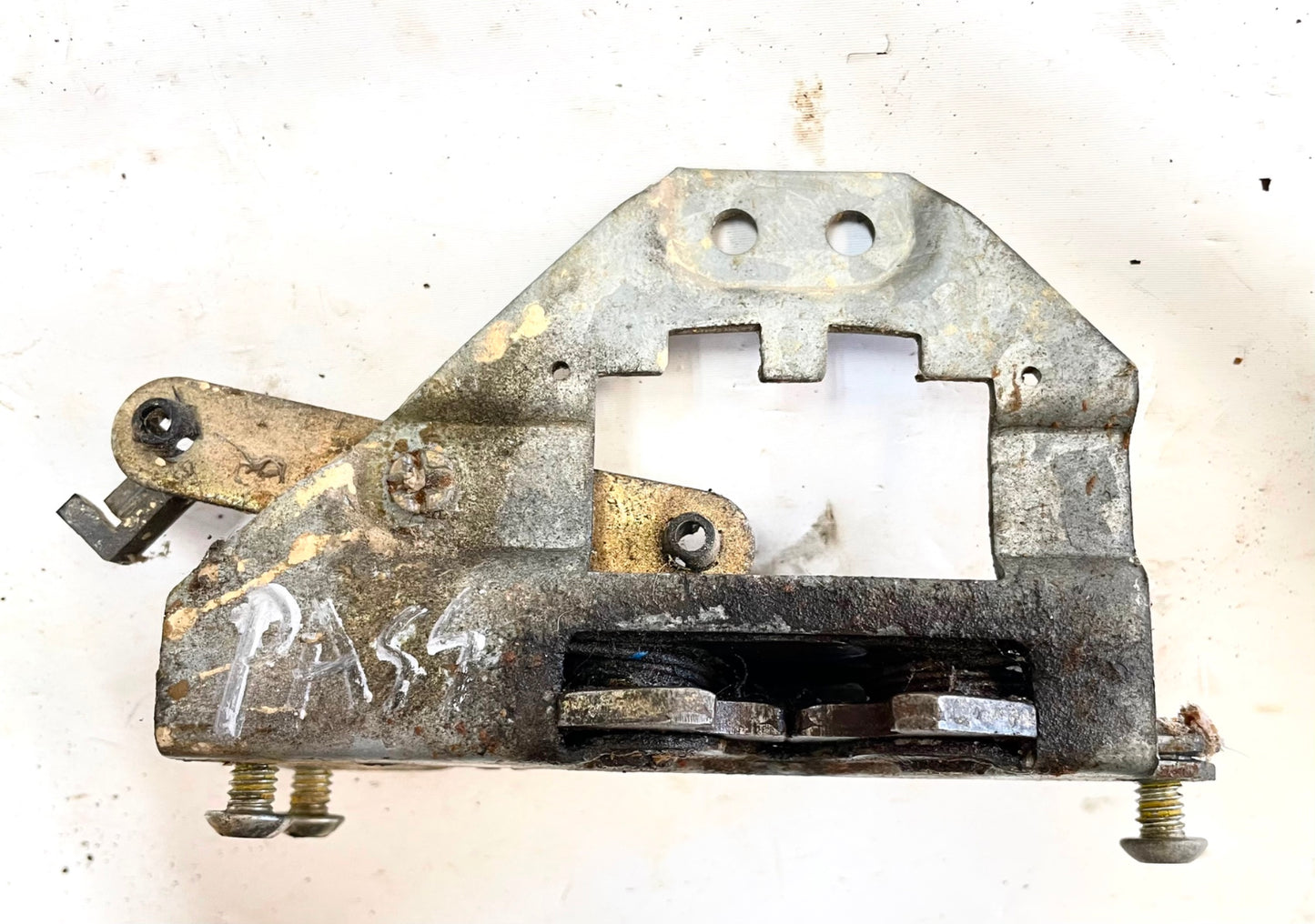 Jeep YJ Half door striker catch passenger right Latch Wrangler no lock 87 88 89