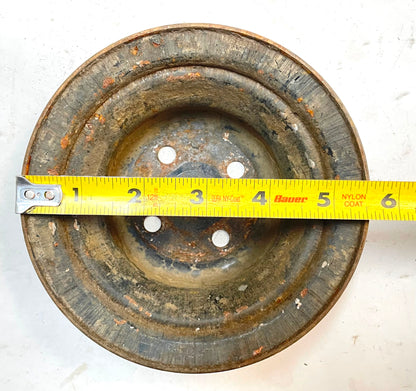 Jeep 4.2 six cylinder fan pulley single groove CJ5 CJ7 Cherokee Wagoneer J10 258
