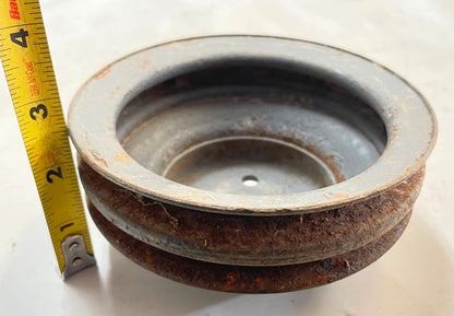 Jeep 4.2 six cylinder fan pulley 2 groove CJ5 CJ7 Cherokee Wagoneer J10 258ci