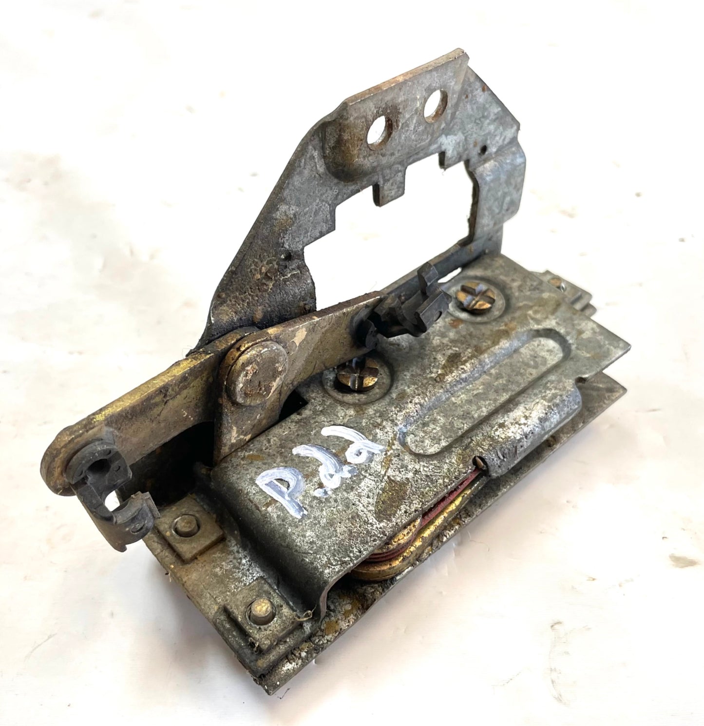 Jeep YJ Half door striker catch driver left Side Latch Wrangler 87 88 NO LOCK