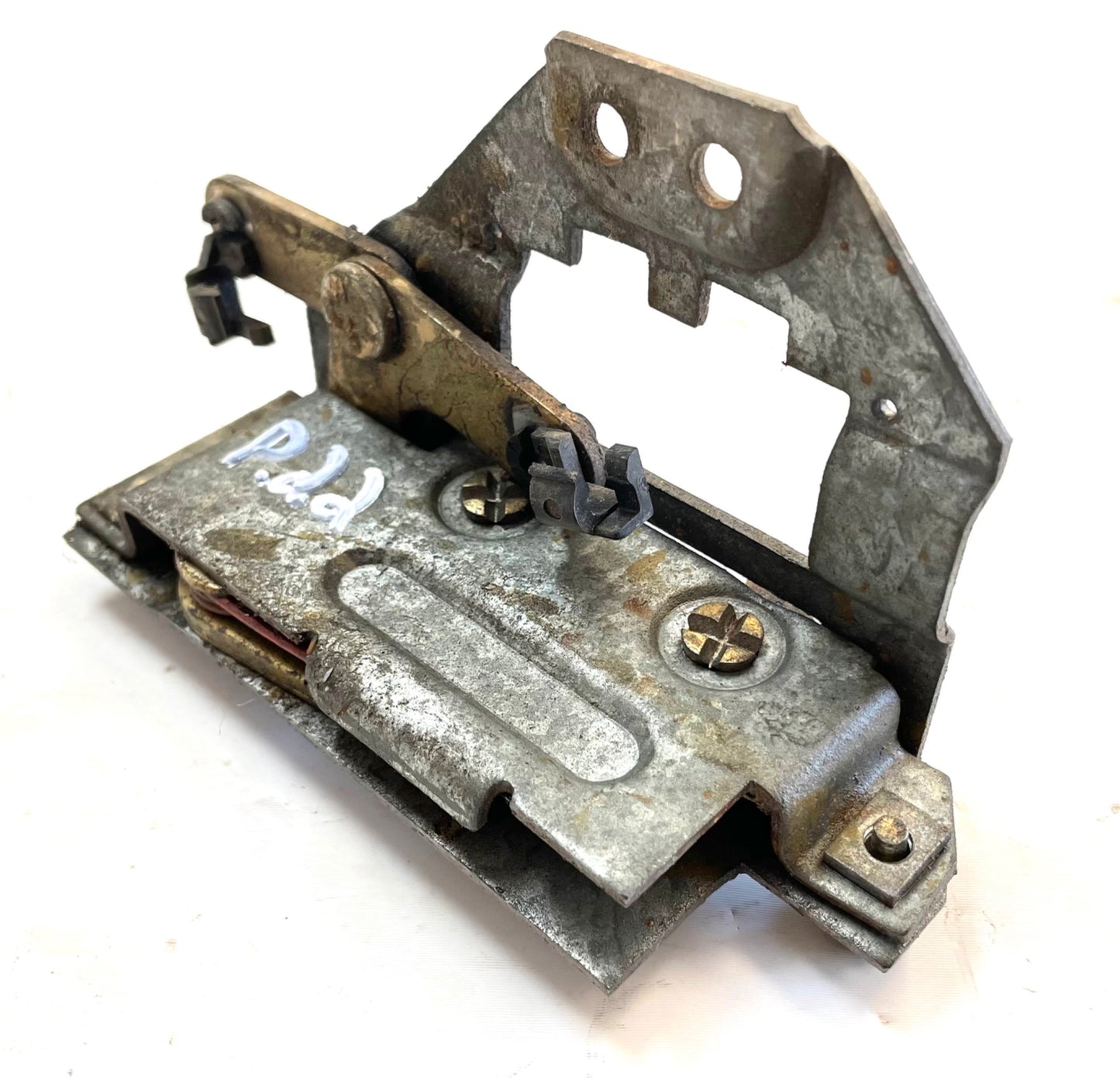Jeep YJ Half door striker catch driver left Side Latch Wrangler 87 88 NO LOCK