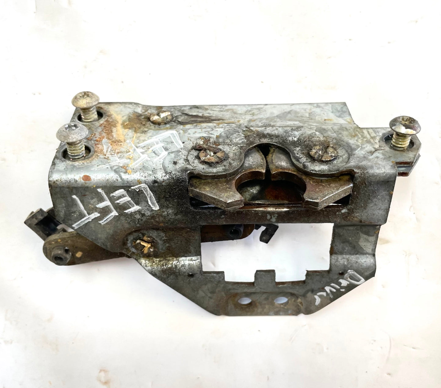 Jeep YJ Half door striker catch driver left Side Latch Wrangler 87 88 NO LOCK