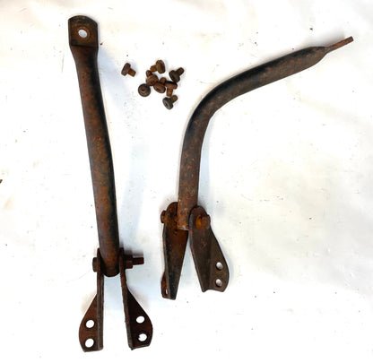 Jeep CJ Side Mirror factory arms CJ5 CJ7 CJ8 with brackets / torx screws