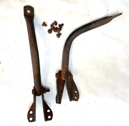 Jeep CJ Side Mirror factory arms CJ5 CJ7 CJ8 with brackets / torx screws