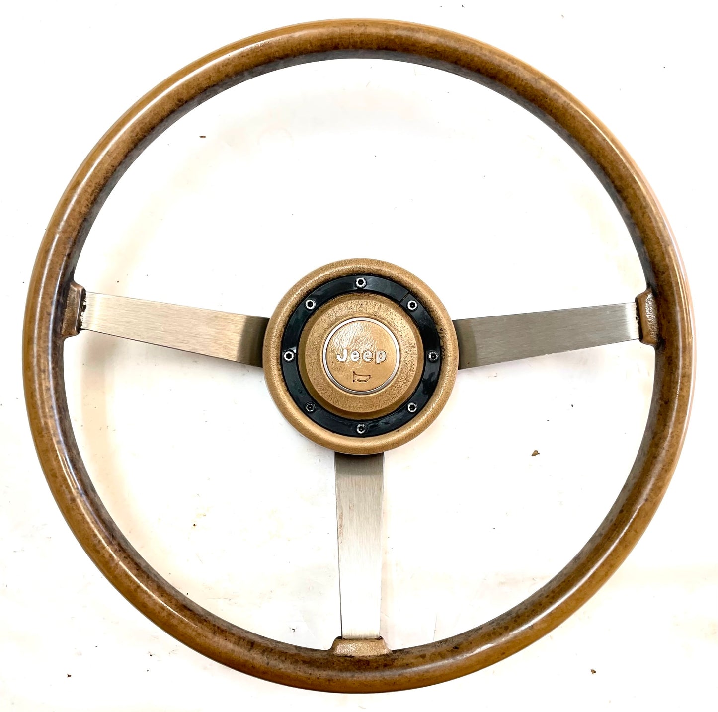 Jeep Steering Wheel YJ Wrangler FACTORY CJ5 CJ7 CJ8 Tan FREE SHIPPING