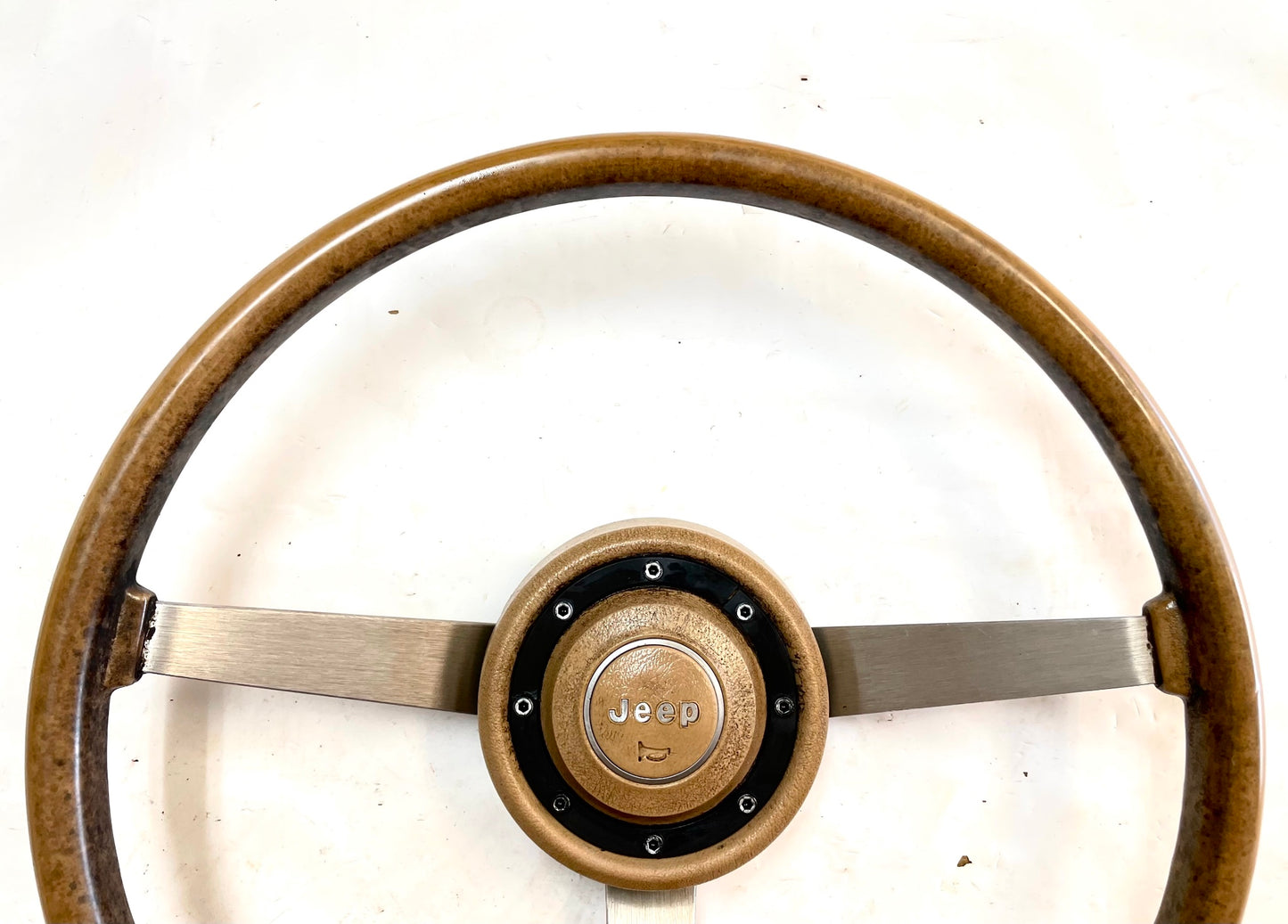 Jeep Steering Wheel YJ Wrangler FACTORY CJ5 CJ7 CJ8 Tan FREE SHIPPING