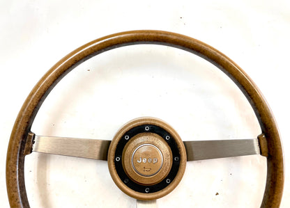Jeep Steering Wheel YJ Wrangler FACTORY CJ5 CJ7 CJ8 Tan FREE SHIPPING