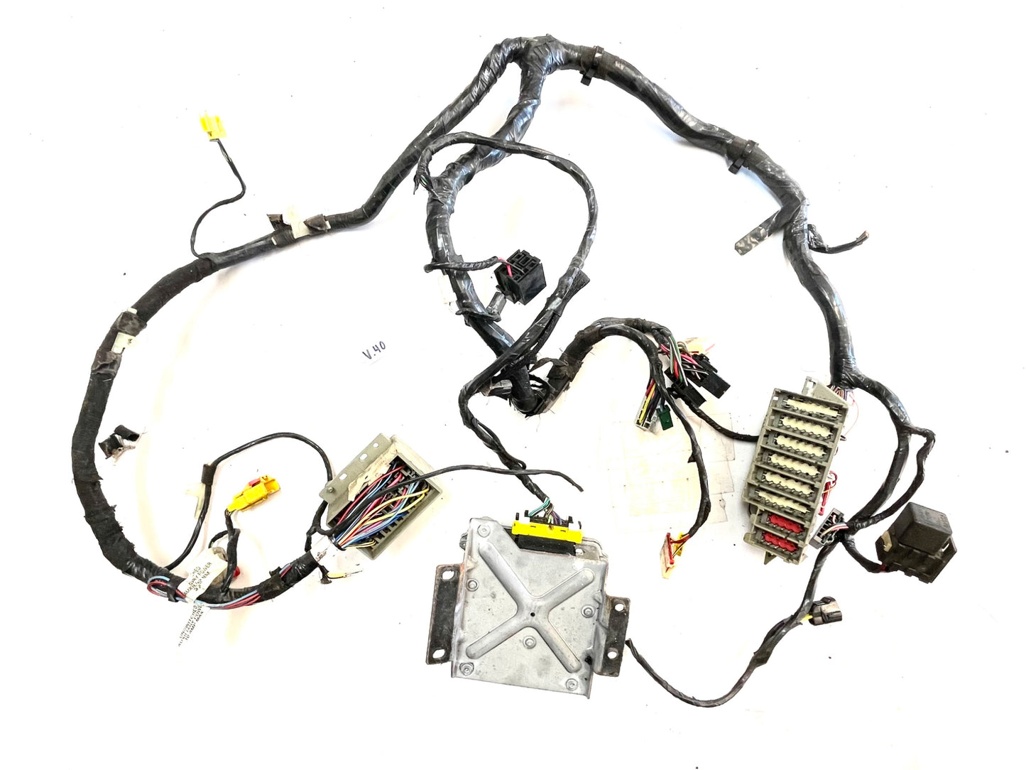 2000 Jeep TJ Wrangler dash n tail light wiring harness 4 cylinder 2.5 manual