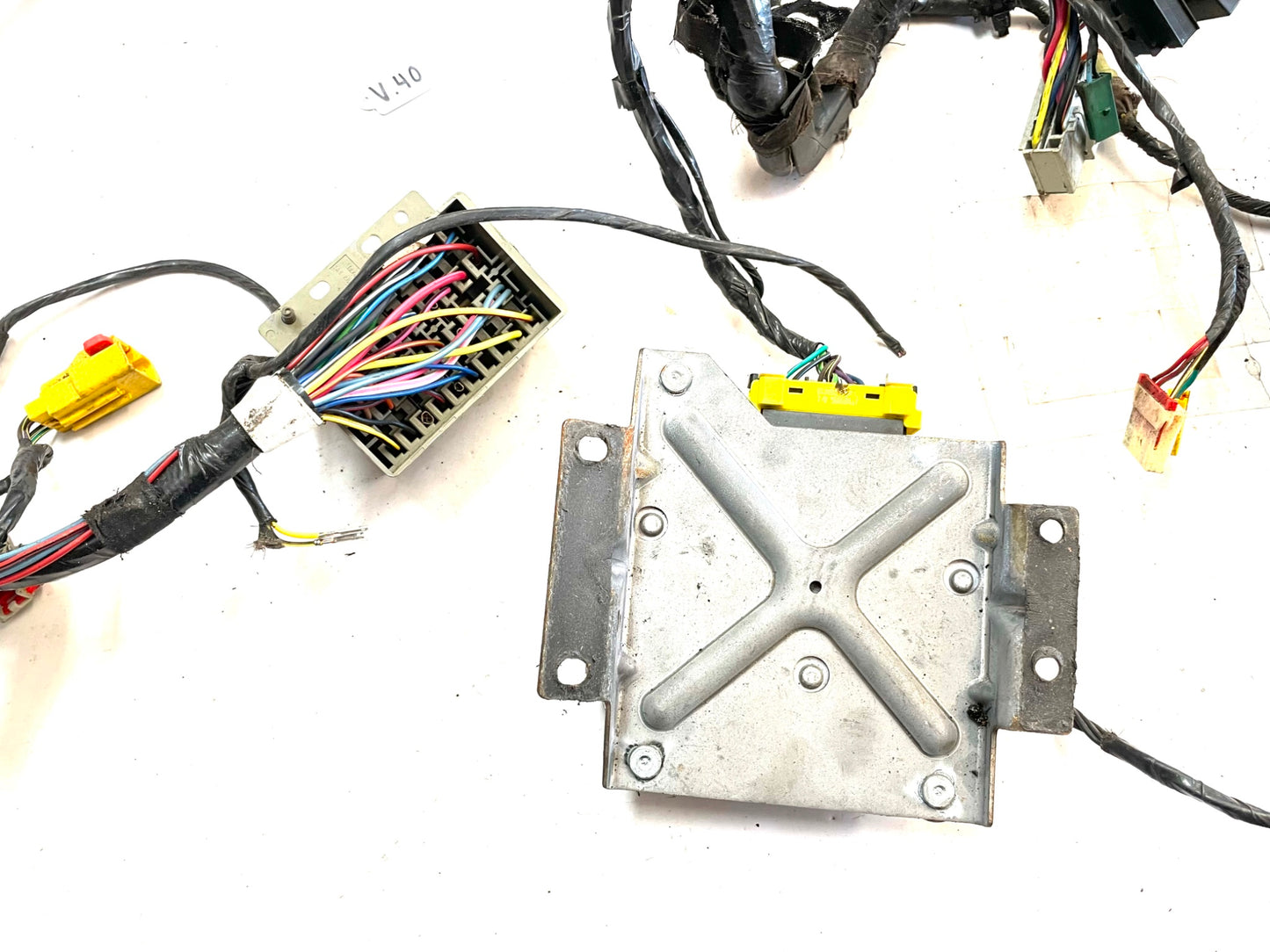 2000 Jeep TJ Wrangler dash n tail light wiring harness 4 cylinder 2.5 manual