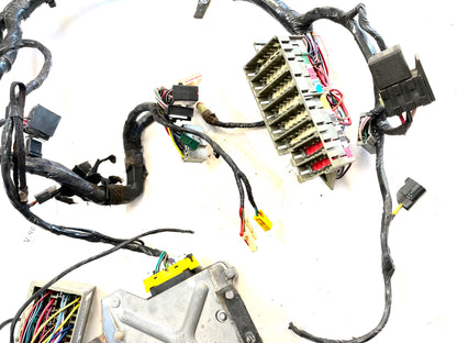 2000 Jeep TJ Wrangler dash n tail light wiring harness 4 cylinder 2.5 manual