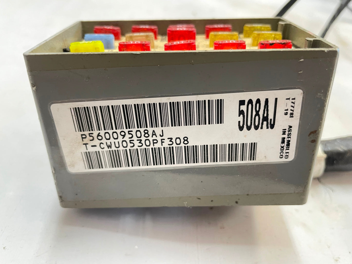 2000 Jeep TJ Wrangler dash n tail light wiring harness 4 cylinder 2.5 manual