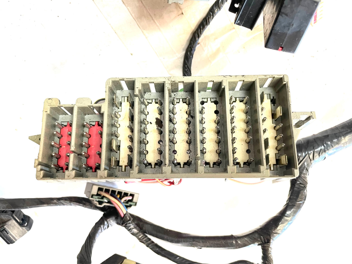 2000 Jeep TJ Wrangler dash n tail light wiring harness 4 cylinder 2.5 manual