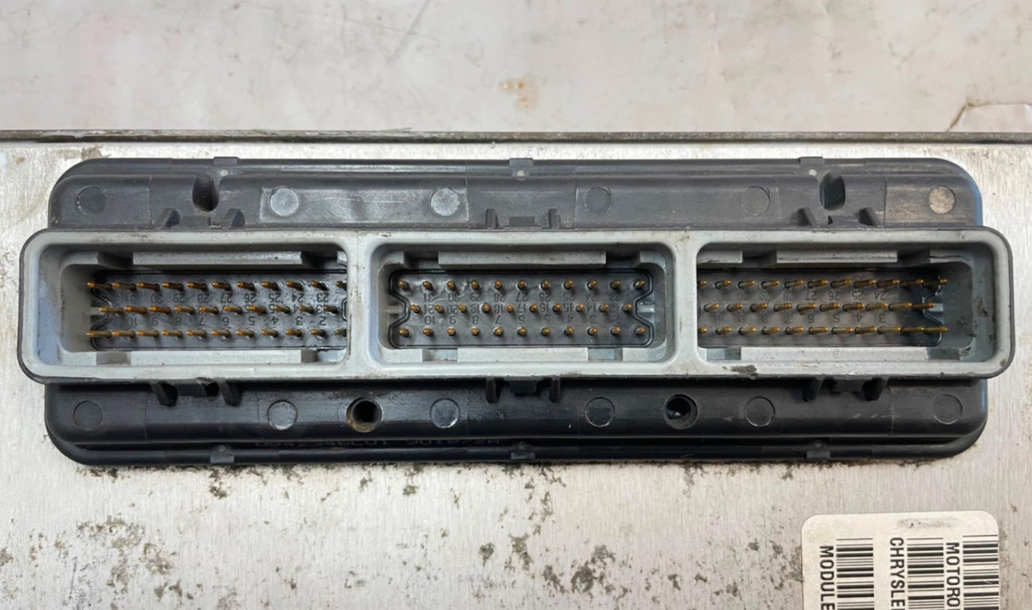 ¡Computadora de transmisión manual de cuatro cilindros con ECM 2.5 para Jeep TJ 98, P56041618AD, Wrangler!
