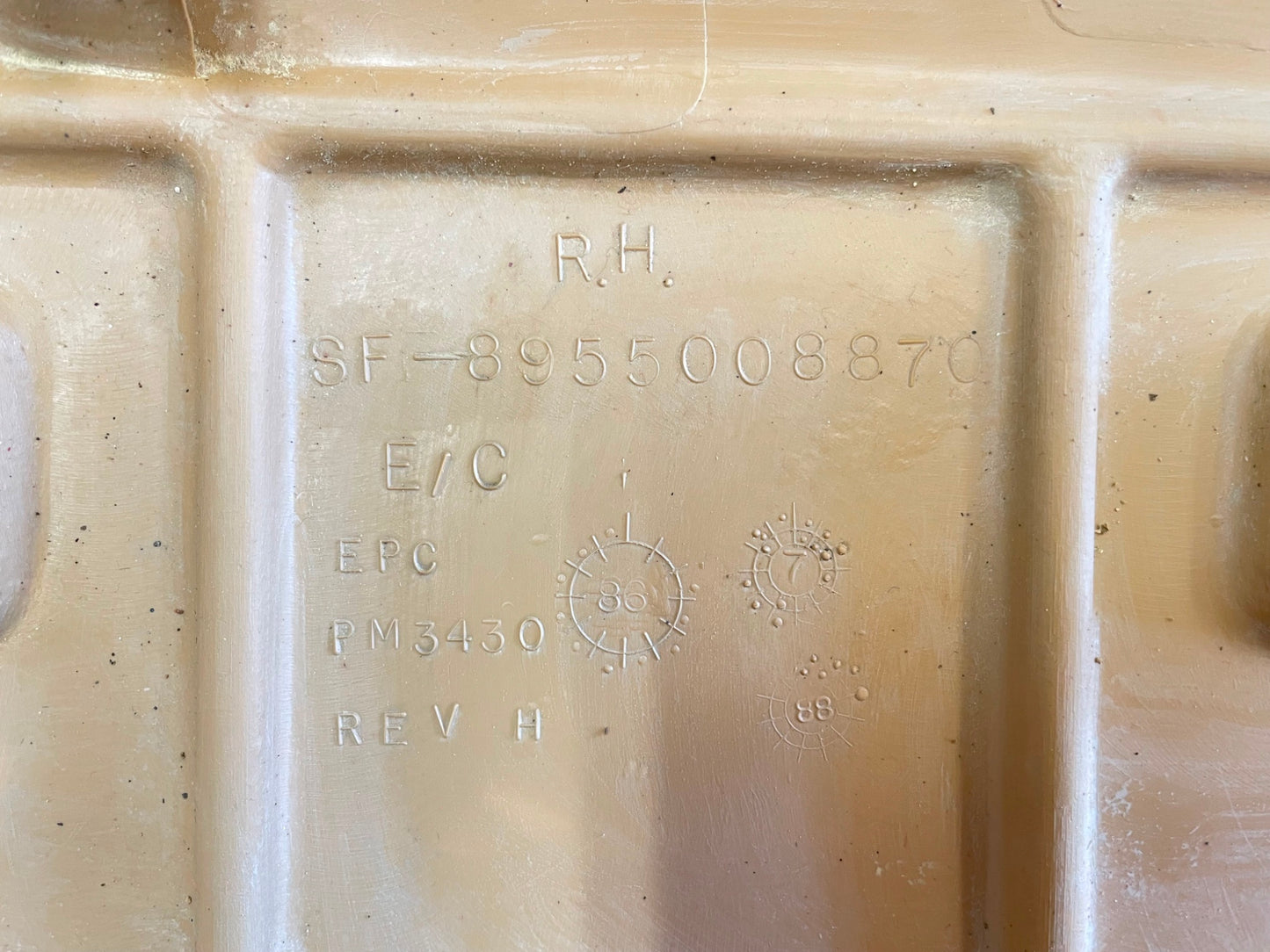 Jeep YJ half door interior panels Sahara Wrangler Light tan Sand FREE SHIPPING