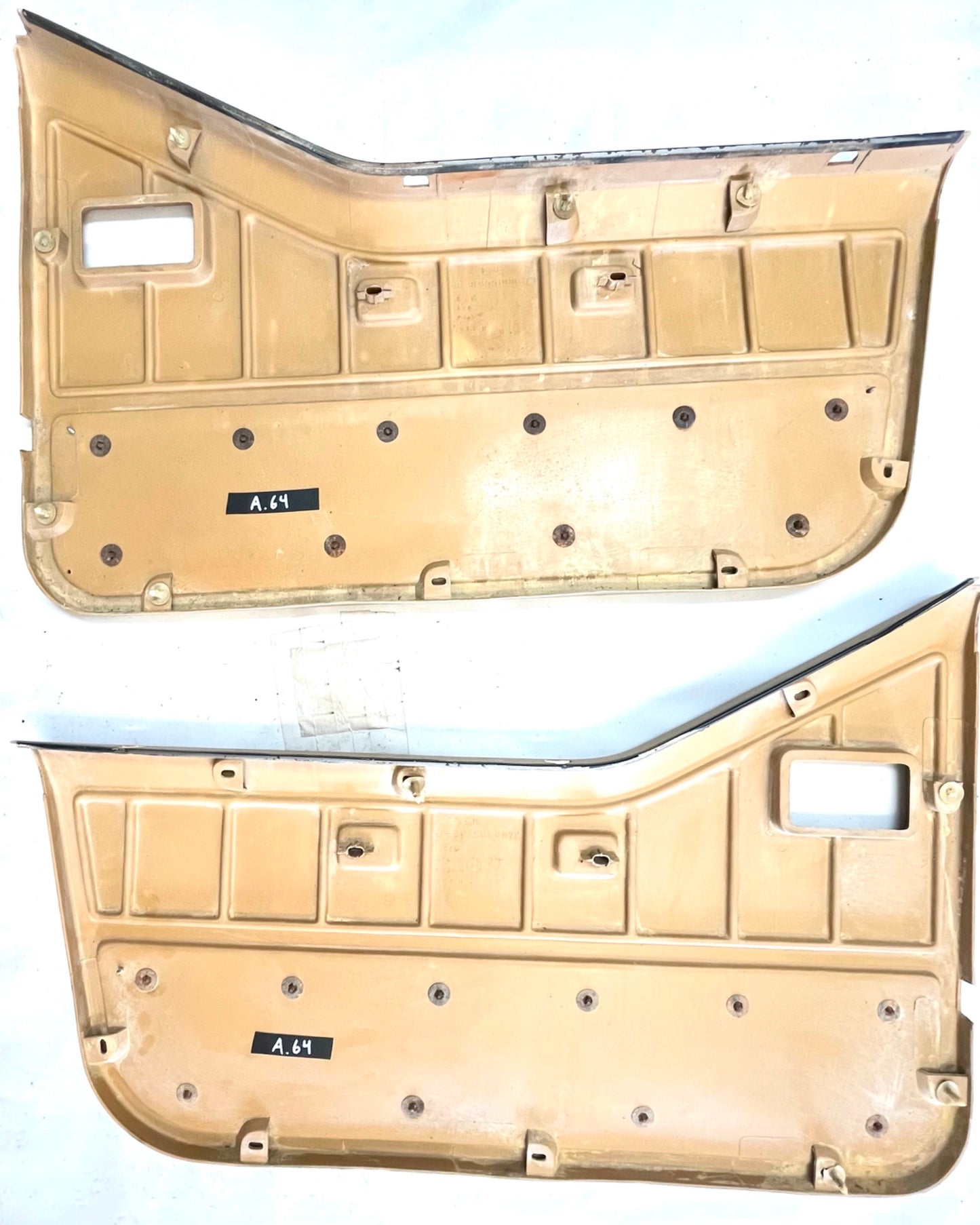 Jeep YJ half door interior panels Sahara Wrangler Light tan Sand FREE SHIPPING