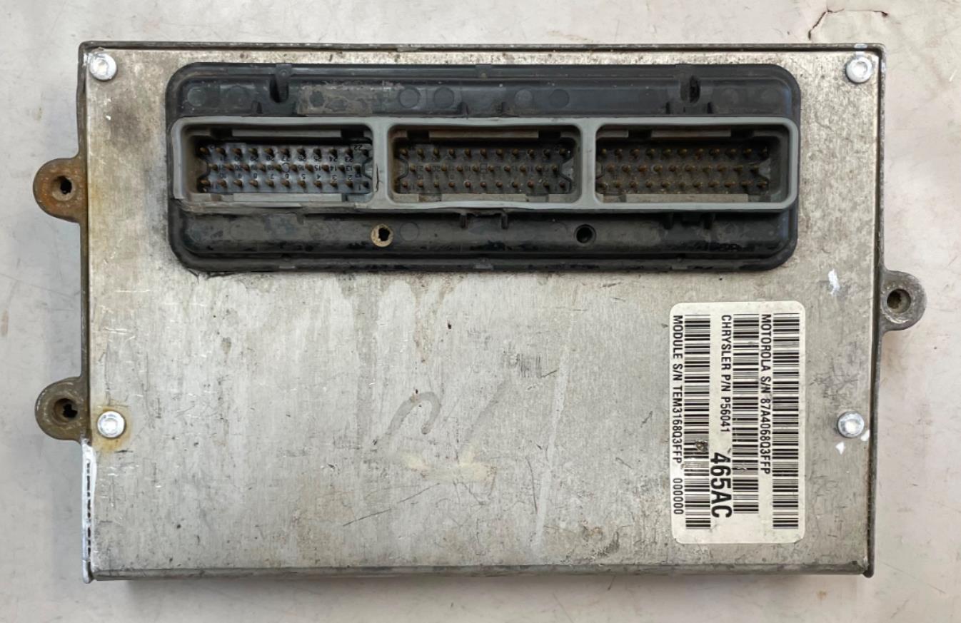 Computadora de transmisión manual de seis cilindros Jeep TJ ECM 4.0 99 P56041465AC Wrangler