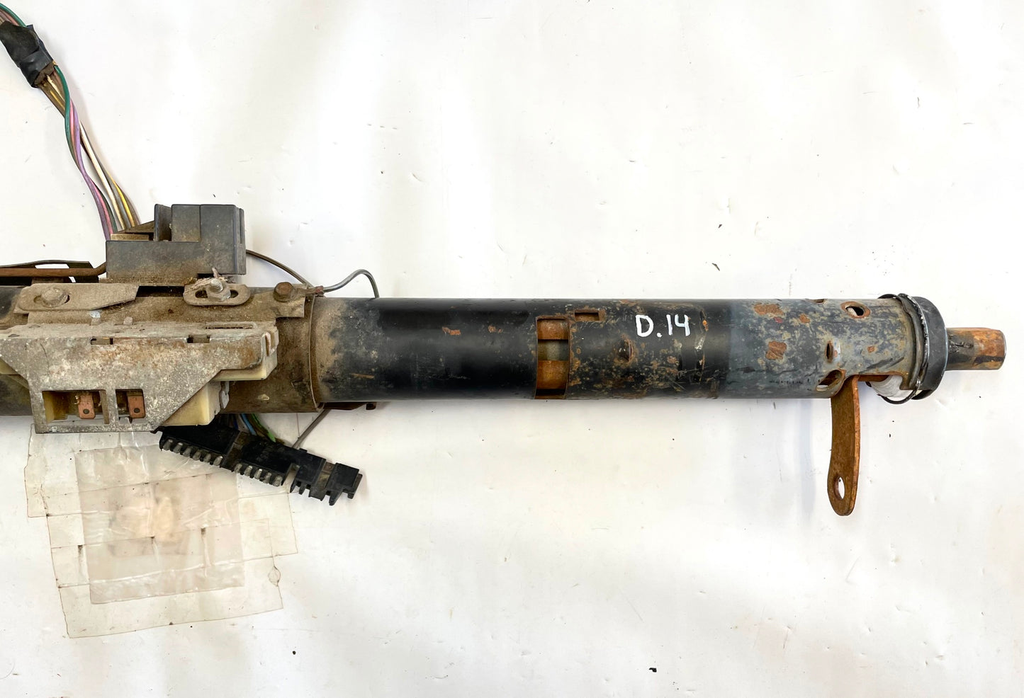 Jeep YJ Tilt Automatic Steering Column trim tan 87-95 Wrangler READ AD