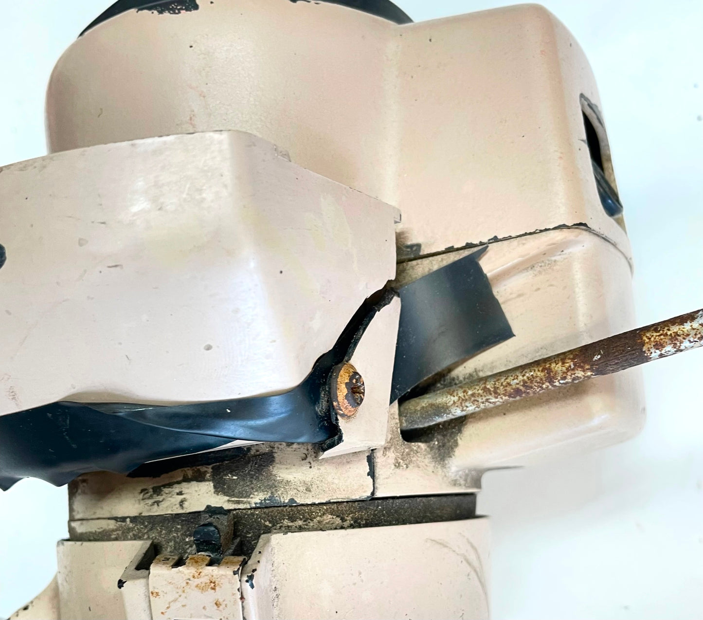 Jeep YJ Tilt Automatic Steering Column trim tan 87-95 Wrangler READ AD