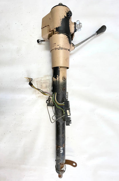 Jeep YJ Tilt Automatic Steering Column trim tan 87-95 Wrangler READ AD