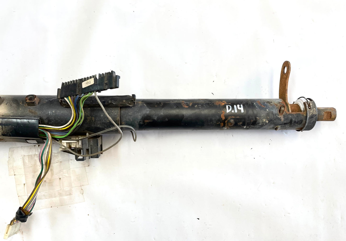 Jeep YJ Tilt Automatic Steering Column trim tan 87-95 Wrangler READ AD