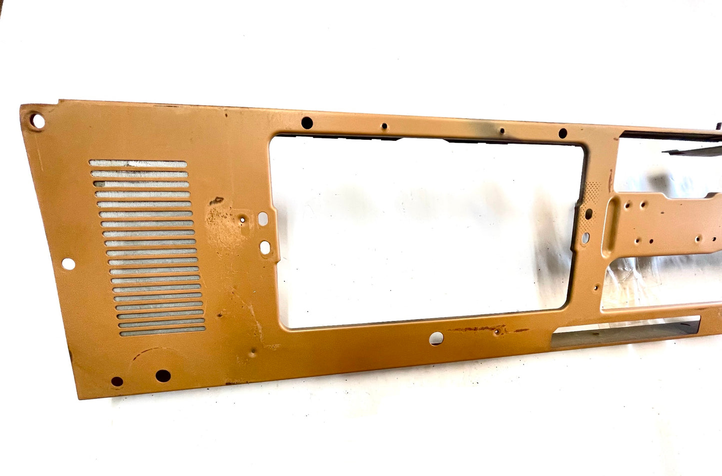 Jeep YJ metal dash gauge panel tan fits 87-95 Wrangler Factory FREE SHIPPING