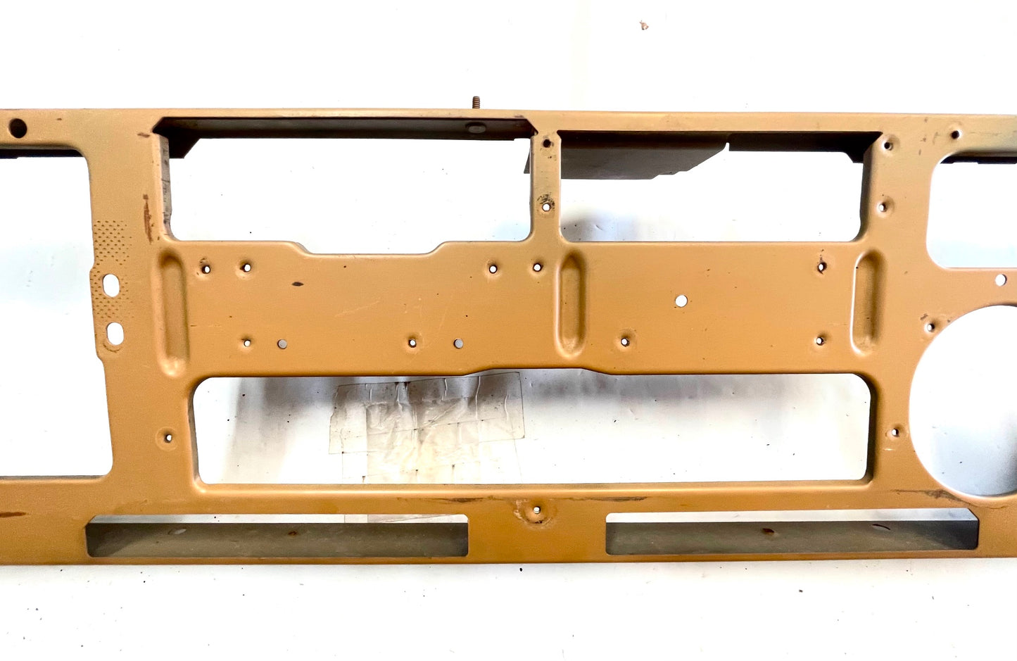 Jeep YJ metal dash gauge panel tan fits 87-95 Wrangler Factory FREE SHIPPING