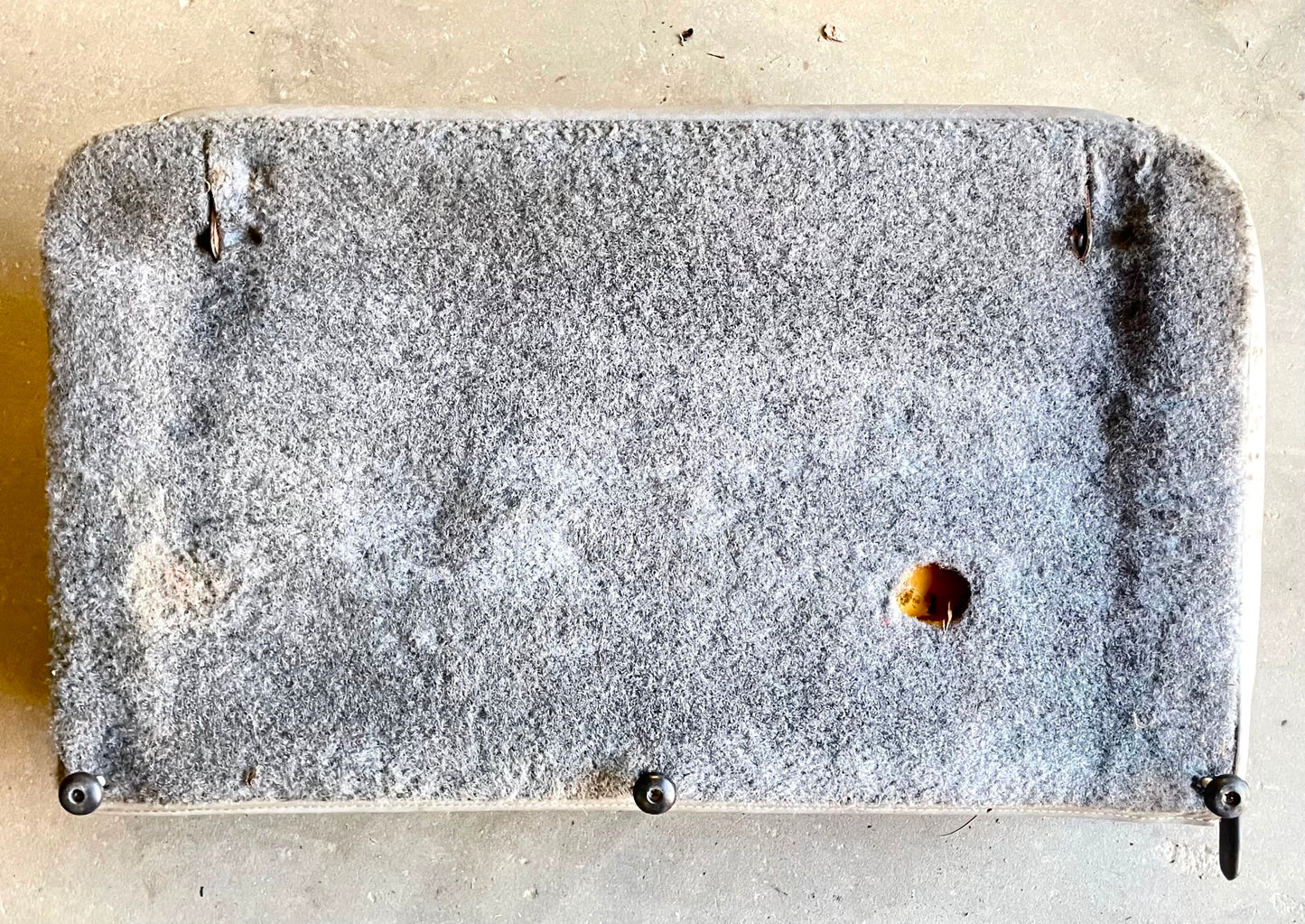 Jeep YJ Wrangler back seat with brackets factory folding CJ7 grey fold n' tumble