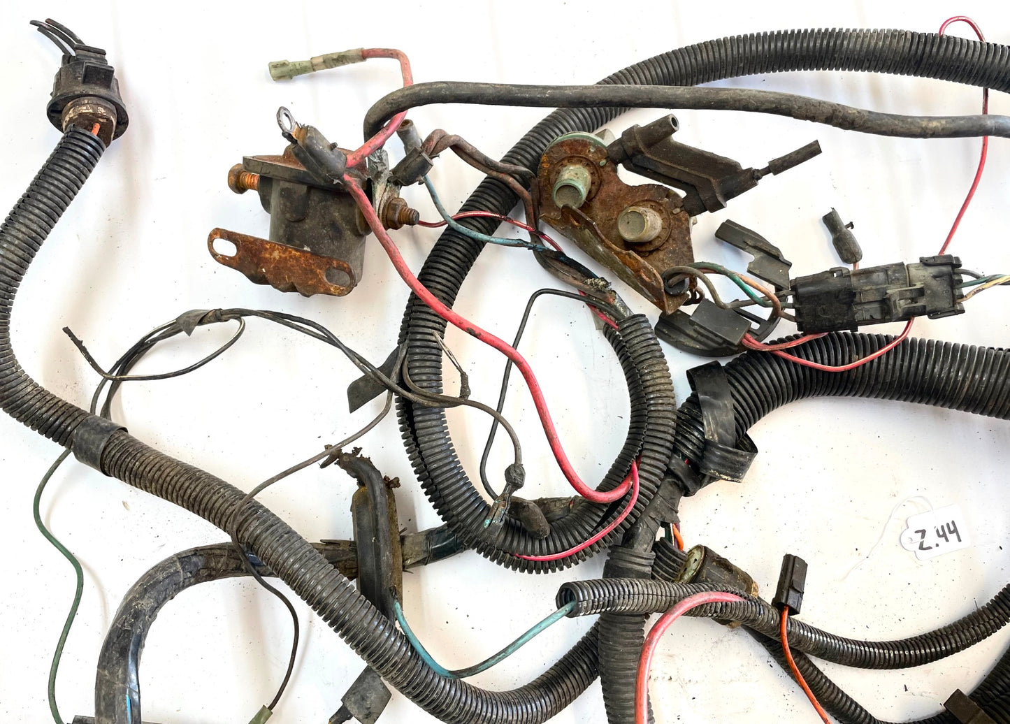 83 Jeep CJ 6 cylinder engine wire harness CJ7 CJ8 AMC wiring 4.2 258 FREE SHIP