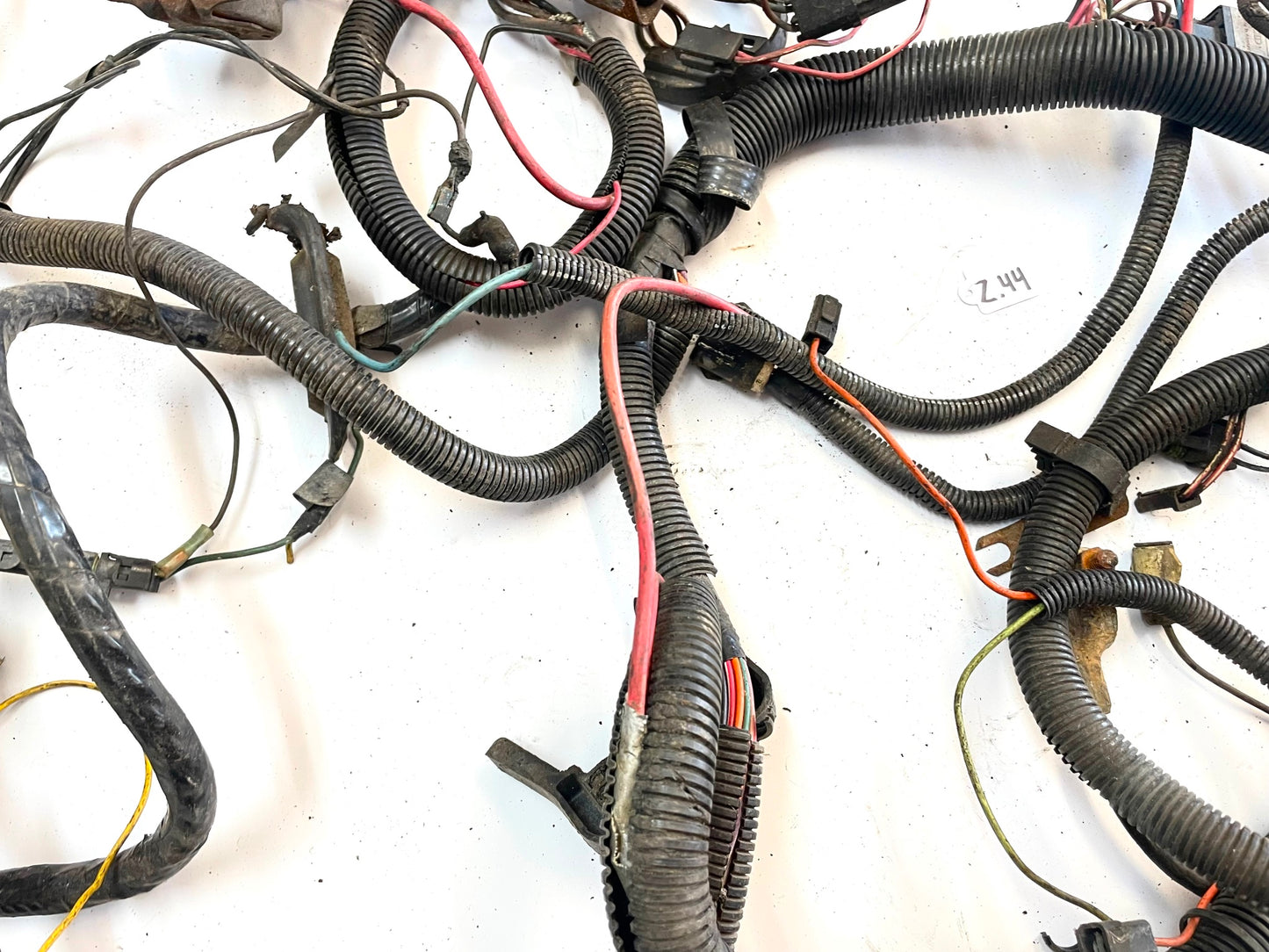 83 Jeep CJ 6 cylinder engine wire harness CJ7 CJ8 AMC wiring 4.2 258 FREE SHIP