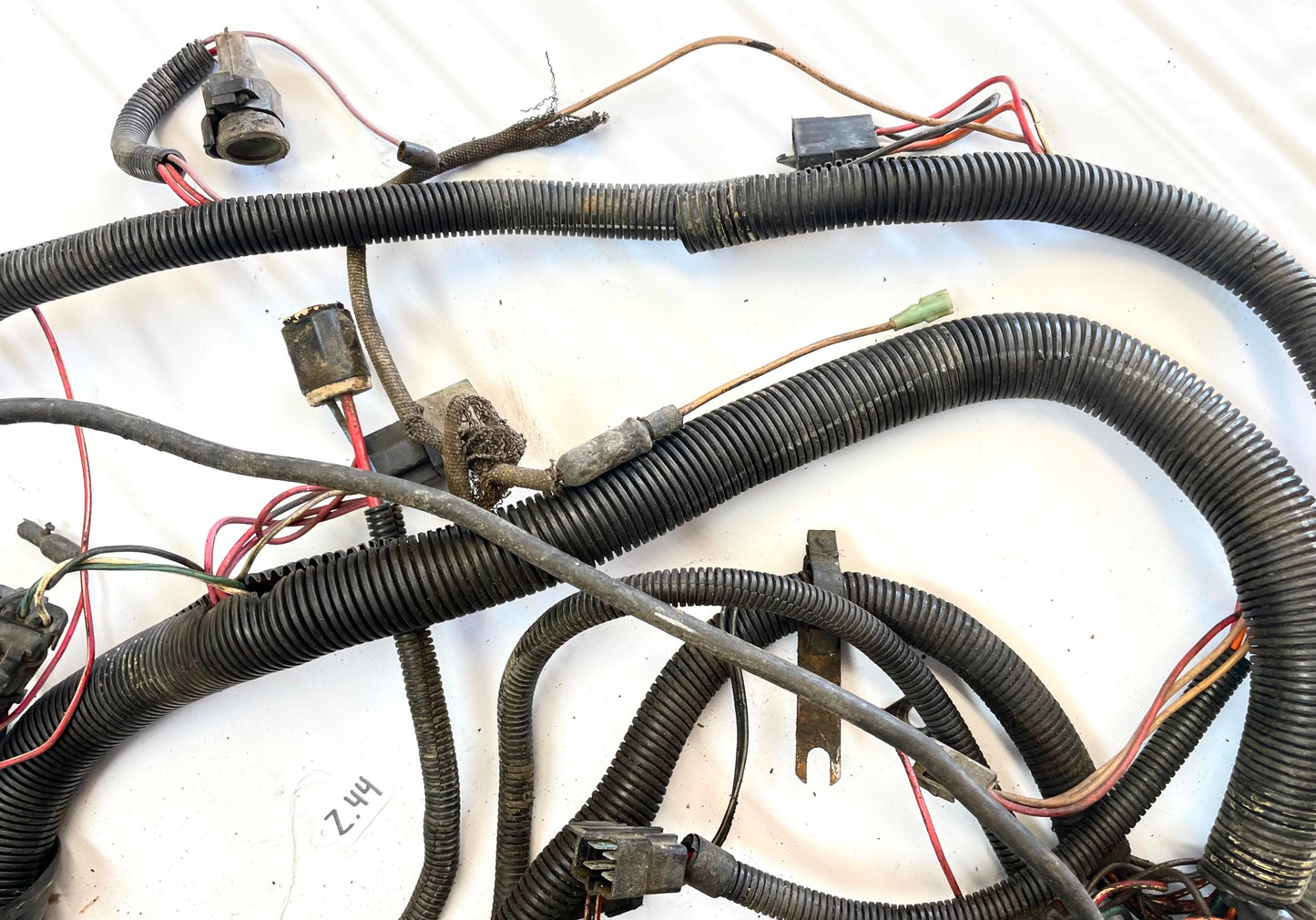 83 Jeep CJ 6 cylinder engine wire harness CJ7 CJ8 AMC wiring 4.2 258 FREE SHIP